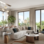 Emaar Cedar Apartments Living Room