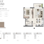 Golf Grand 1 Bedroom Apartment Floor Plan 3