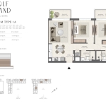 Golf Grand 2 Bedroom Apartment Floor Plan 3