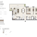 Golf Grand 3 Bedroom Apartment Floor Plan 3