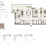 Golf Grand 3 Bedroom Apartment Floor Plan 5