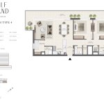 Golf Grand 3 Bedroom Apartment Floor Plan 6
