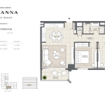 Savanna 2 bedroom apartment floor plan 4