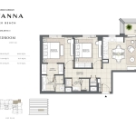 Savanna 2 bedroom apartment floor plan 5
