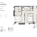 Savanna 2 bedroom apartment floor plan 7