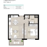The-Regent-by-Nashama-1 Bedroom-TypeA-FloorPlans