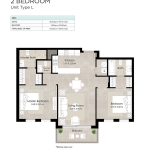 The-Regent-by-Nashama-2 Bedroom-TypeL-FloorPlans