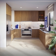 kitchen at Emaar Anya 2 Townhouses