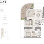 2 Bedroom apartment at Seapoint Emaar Beachfront 2