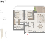 2 Bedroom apartment at Seapoint Emaar Beachfront 5