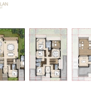 5 Bedroom Villa Floor Plan at Belair Phase 2 at Damac Hills 3