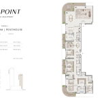 5 Bedroom apartment at Seapoint Emaar Beachfront 2