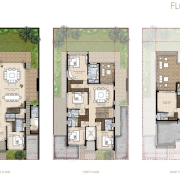 6 Bedroom Villa Floor Plan at Belair Phase 2 at Damac Hills 2