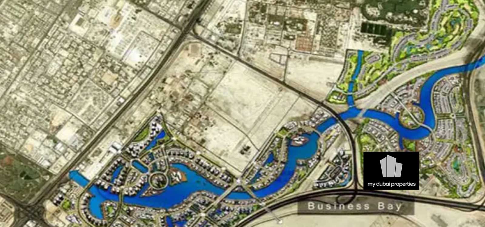 Canal Crown at Business Bay Master Plan