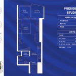 Danube Fashionz Studio Apartment Floor Plan 2