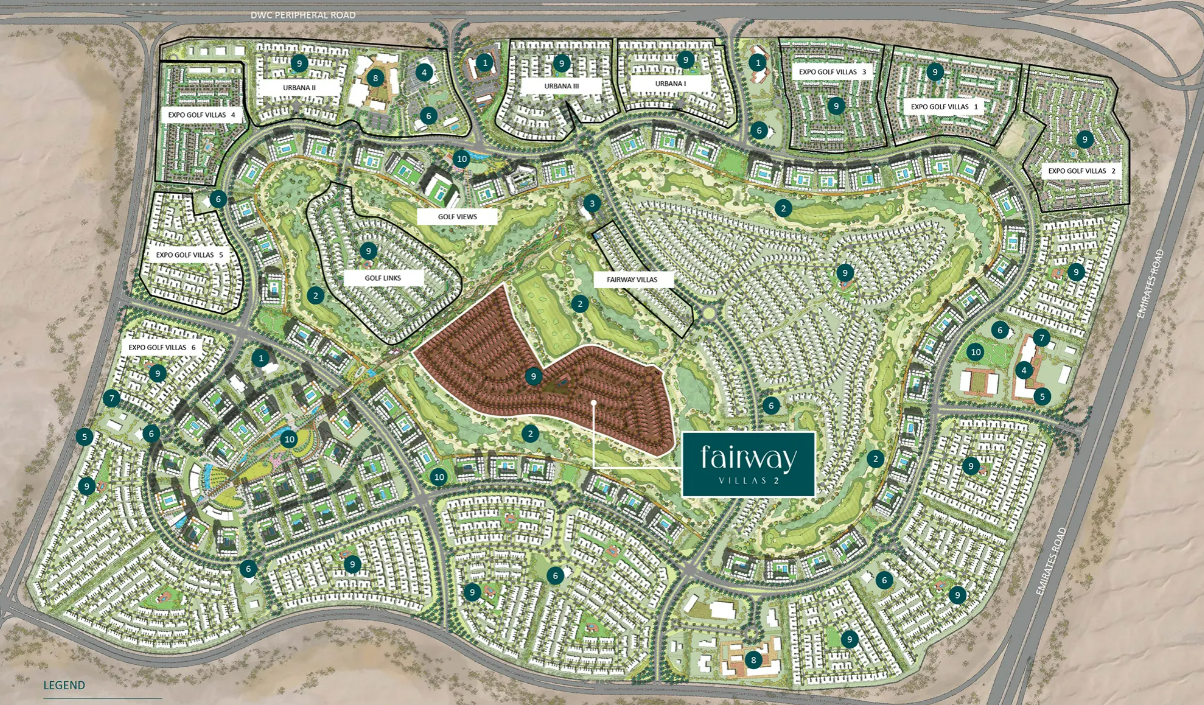 Fairway Villas 2 Master Plan