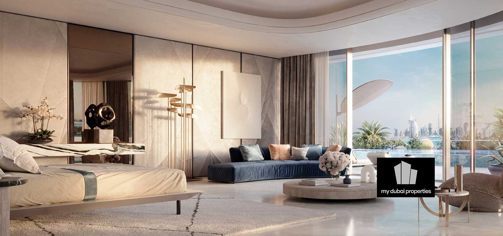 Luxury Bedroom in Como Residences