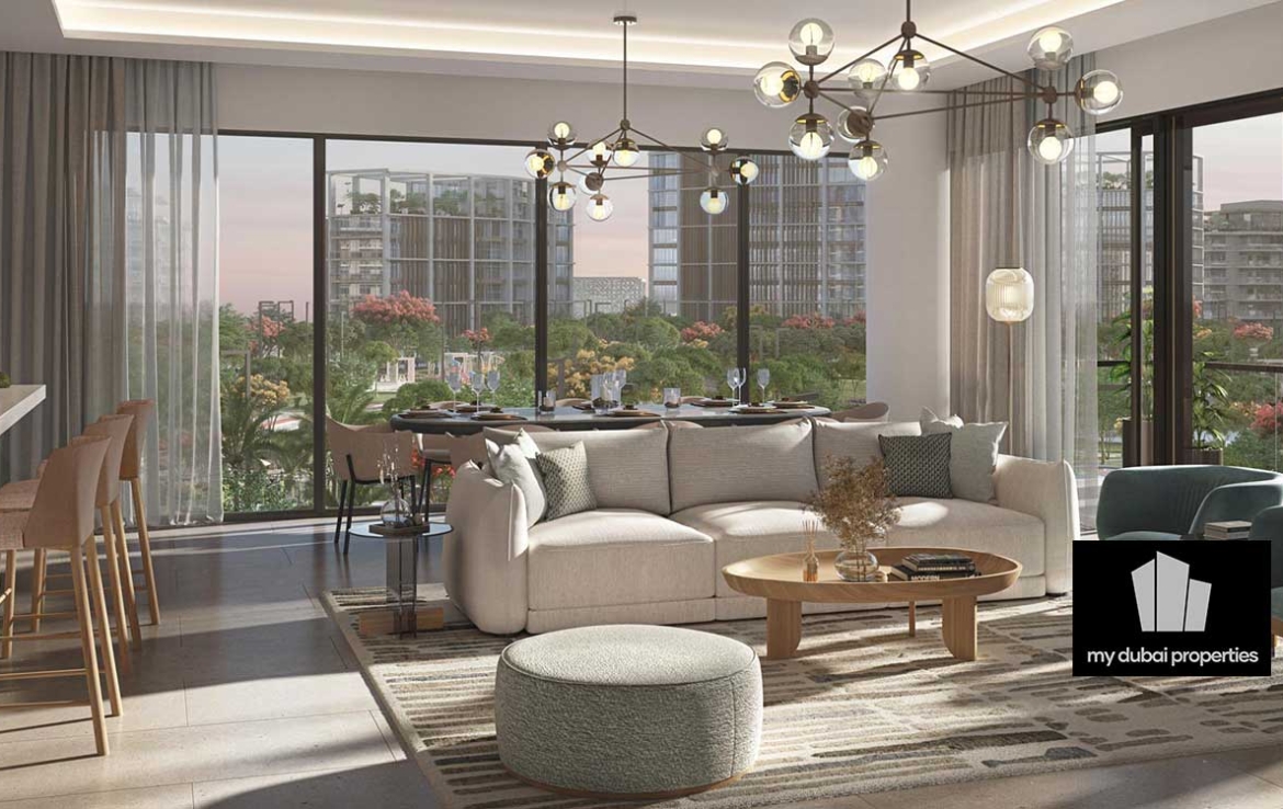 Luxury Living Room at Thyme Central Park