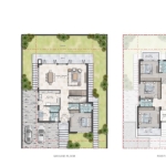 Venice 6 bedroom villa Floor Plan at Damac Lagoons 2