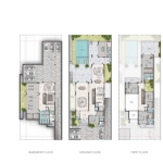 Venice 7 bedroom villa Floor Plan at Damac Lagoons