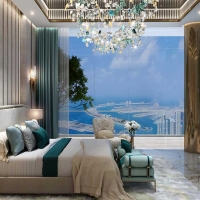 Bedroom in Damac Bay 2 by Cavalli