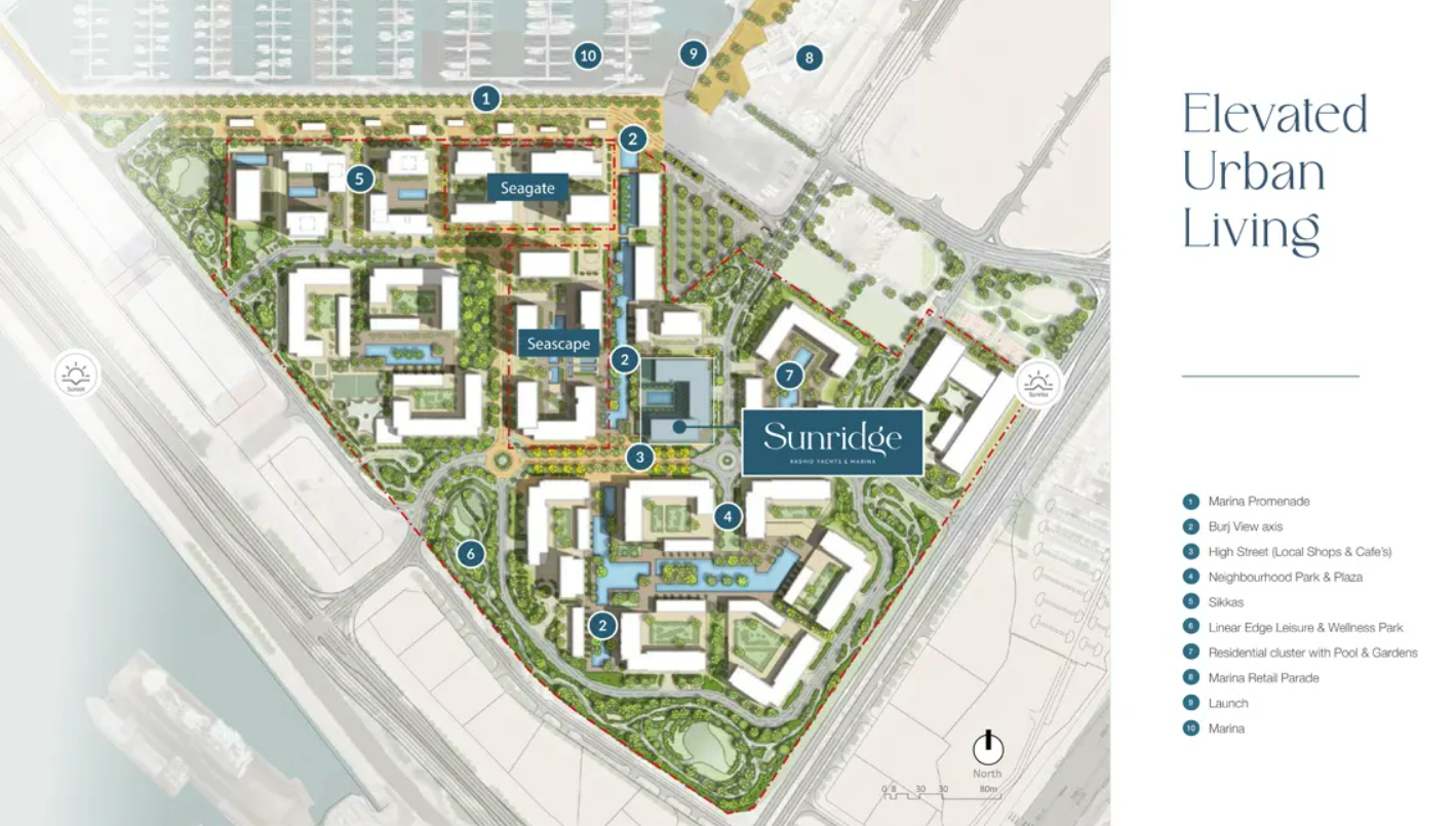 Emaar sunridge master plan