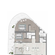 2 Bedroom Apartment Floor Plan at Skyluxe Collection 2