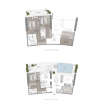 3 Bedroom Apartment Floor Plan at Skyluxe Collection 3