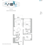 320 Riverside Crescent 1 Bedroom Apartments Floor Plan 2