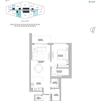 320 Riverside Crescent 1 Bedroom Apartments Floor Plan 3