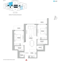 320 Riverside Crescent 2 Bedroom Apartments Floor Plan 2