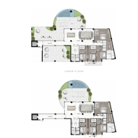 5 Bedroom Apartment Floor Plan at Skyluxe Collection 2