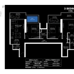 Elitz 2 by Danube 3 Bedroom Apartment Floor Plan