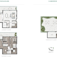 Golf Greens 3 Bedroom Townhouses Floor Plan 2