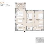 Lamtara 2 bedroom apartment floor plan 5