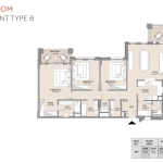 Lamtara 3 bedroom apartment floor plan 4