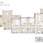 Lamtara 3 bedroom apartment floor plan 7