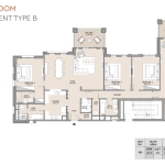 Lamtara 4 bedroom apartment floor plan 4