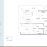 Nakheel Rixos 1 Bedroom Apartment Floor Plan 2
