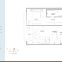 Nakheel Rixos 1 Bedroom Apartment Floor Plan 5