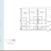 Nakheel Rixos 3 Bedroom Apartment Floor Plan 2