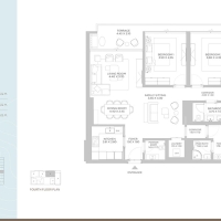 Nakheel Rixos 3 Bedroom Apartment Floor Plan 7
