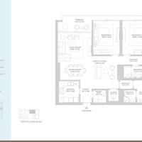Nakheel Rixos 3 Bedroom Apartment Floor Plan 9