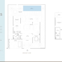 Nakheel Rixos 4 Bedroom Beach Villas Floor Plan 7