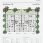 4 Bedroom Jebel Ali Village Townhouse Floor Plan 2