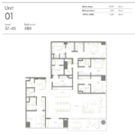 Palm Beach Towers 4 Bedroom Apartment Floor Plan
