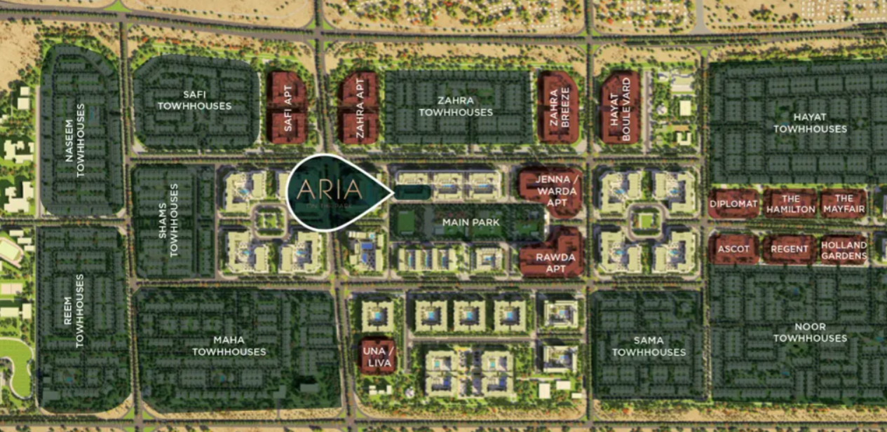 Aria Town Square Master Plan