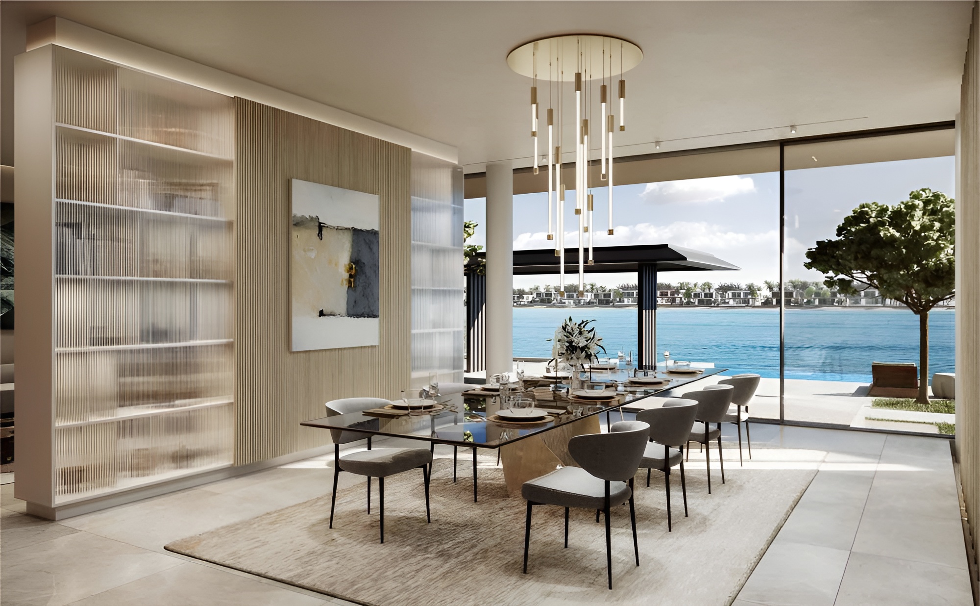 Dining area The Coral Collection Villas at Palm Jebel Ali